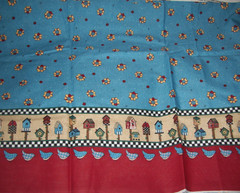 BIRDHOUSE BUNGALOW VEST One Size Cotton Fabric w/Instructions & lining fabric