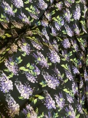 Authentic Top Italian designer Viscose luxury dress Fabric. Made in Italy