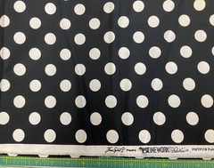 LINEWORK #PWTP118 – INK – POM POMS BY TULA PINK FOR FREE SPIRIT- BY THE YARD