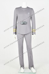 Spock Costume for Star Trek The Motion Picture Cosplay Jacket Suit Uniform Gray