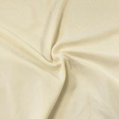 Solid Chiffon Fabric Polyester Dress Sheer 58” Wide by The Yard Ivory