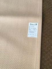 UPHOLSTERY FABRIC SAMPLE Woven Polyurethane Laminate 84″x54″ Hemmed