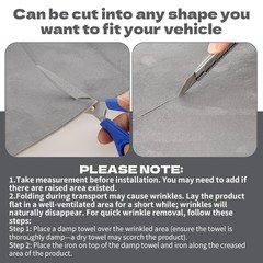 Grey Suede Auto Headliner Fabric 98×59 Inch Foam Backing Car Roof Replacement