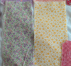 Lot of 19 Maywood Studio Fabric JUST MAKIN’ CONVERSATION Repro 1930s 9½” Squares