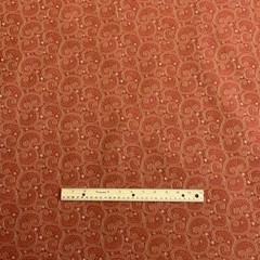 Burch Fabric Curly Cue Rust Upholstery Fabric
