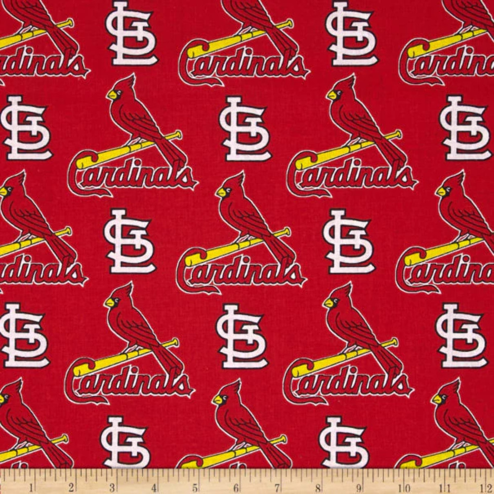 Cardinals Cotton Fabric