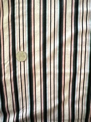 Blank Quilting Stripe 100% Cotton Fabric Pink Black Green 1 Yard x 42” Wide