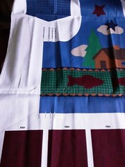 Fabric A Dirondack Childs Vest 6,8,10,12 Multicolor Panel