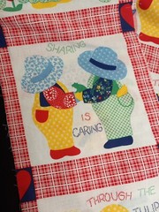 Aunt Grace Sunbonnet Kids Judie Rothermel Cotton Fabric Marcus Brothers OOP/169j