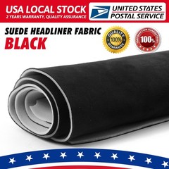 Headliner Fabric Foam Backed Suede Match Car Roof Liner Sag Upholstery 80″x60″