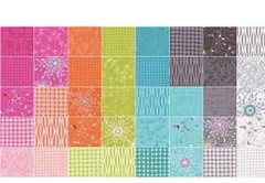 Flow 9 Piece Half Yard Bundle Zen Chic For Moda