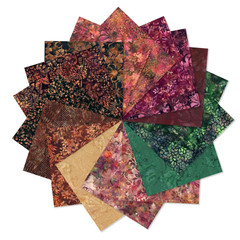 Spring 25 Batiks By Hoffman – Spice Fat Quarter Bundle #SP25BFQ-160
