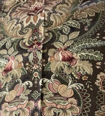 Raymond Waites For Mill Creek Fabrics Loreen Print Brown Ancient King 2 1/2 yd
