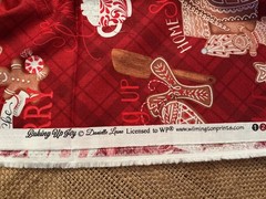 New Baking Up Joy Holiday Fabric & Placemat Kit Shabby Fabrics Wilmington Prints