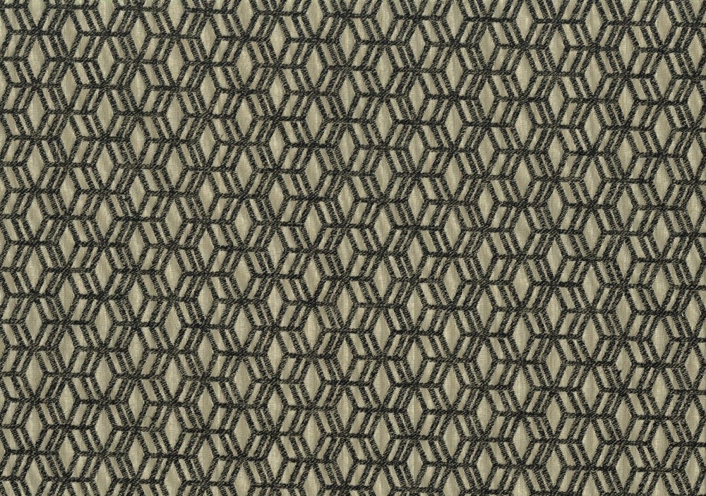 Waverly Fabric Turing Point Zinc Black Gray Drapery Upholstery