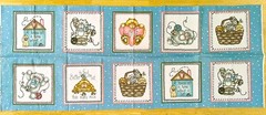 Quilt Block & Tops Fabric Panels Quilting Pillow Wallhanging Throws Children