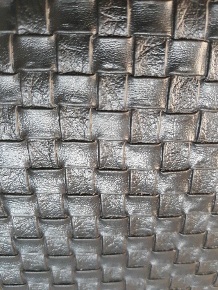 Marine Vinyl Fabric (RAVEN) Basket Weave Quality Outdoor UV 54″