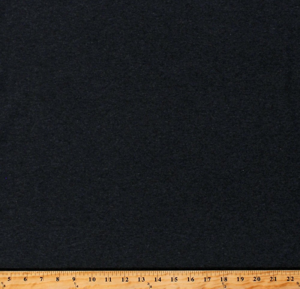 4-Way Stretch Knit Dark Charcoal Gray Cotton/Poly/Spandex Fabric by Yard D343.24
