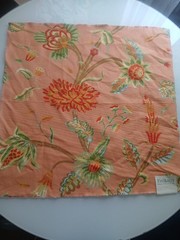 26″x26″ Thibaut discontinued Georgetown print fabric T6137