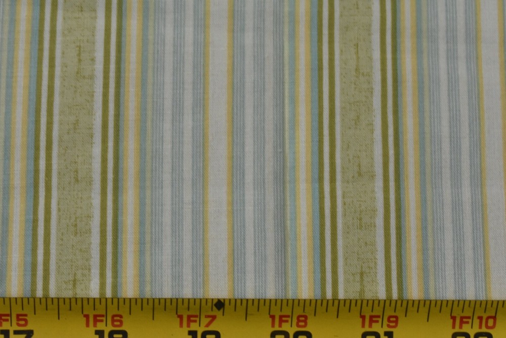 16″ Long, Pastel Striped Quilt Cotton, Kaye England/Benartex, M7611