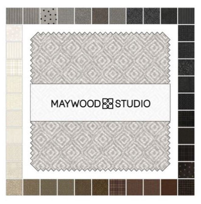 5″ Charm Pack Squares – Woolies Flannel Vol. 2 Neutrals Cotton Precuts M517.95