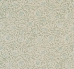 SANDERSON CURTAIN FABRIC DESIGN Annandale 3 METRES WILLOW/SEASPRAY LINEN BLEND