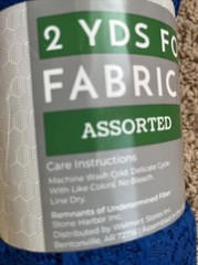 Stone harbor Blue floral 2 Yard Net Fabric Cut NEW