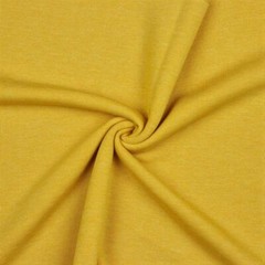 Cotton Sweatshirt Knitted Jersey Fabric Material – YELLOW