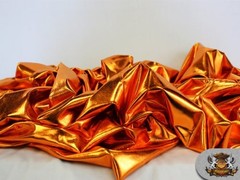 1 X Spandex Metallic Copper Fabric /60″/ Sold by The Yard 60 Inches, Brown