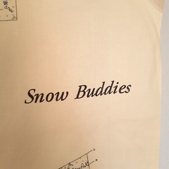 Dianna Marcum for Marcus Brothers Snow Buddies Vest Panel One Size Cream/Ivory