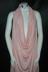 Wool rayon Knit Jersey Fabric Ecofriendly drapey Heather red pink by the yard