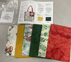 Annie’s Creative Quilters Batik Fabric Pack+ Pattern, Joy To The World FQ115 New