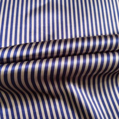 1 Yard X 1.48 meter Soft Satin Fabric Silky Striped Material Lining Craft