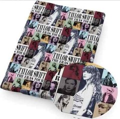 Singer 100% Cotton fabric. Music concert album 18″x57″