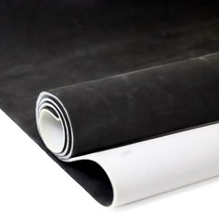 Suede Auto Headliner Fabric with Foam Backing – Interior 96″ L x 60″ W – 1 Black