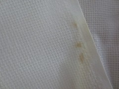 5108. 14-Count WHITE Cross Stitch AIDA CLOTH Cotton FABRIC-59″ x 20″ & 42″ x 16″