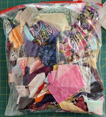 2.5 Gal Bag of Scrap Fabric Strips for String Scrappy Quilts Projects 1.5″ to 3″