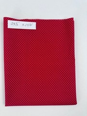 Dark Red Themed Printed Cotton Fabric for Crafts or Quilting