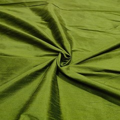 Olive Green Dupioni Fabric: Faux Silk Gown Fabric By The Yard