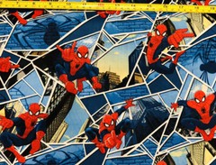 Tina SCRAP 9″x21″ Marvel Spiderman Superhero Spider Man Cotton fabric