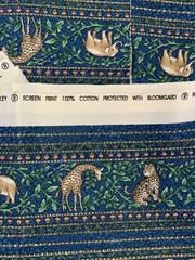 VERA BRADLEY Retired “Animal Kingdom” print , sold by the half a yard.