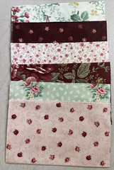 Annie’s Creative Quilters Fabric + Pattern Rosehill Collection FQ061 New