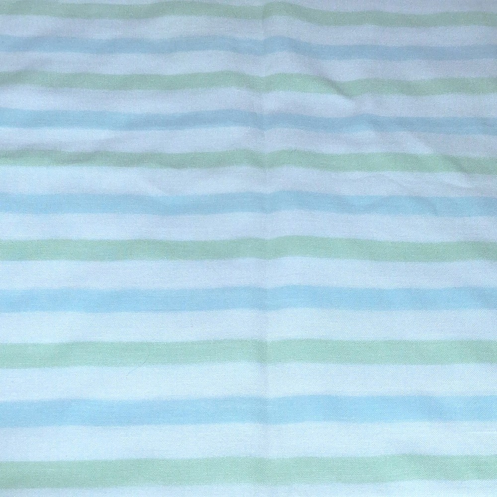 Quilt Scrap Fabric Cotton Blend Striped Vintage 31 1/2″ x 47″ Single Piece Only