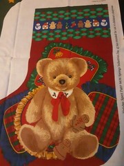 Fabric Panel Holiday Spirit Multicolor With Instructions