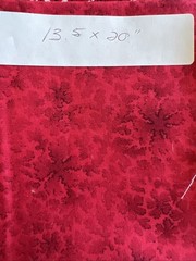 Larger Fabric Scraps for Quilting. Sizes Shown On Photos. Multicolored. 1/2 Lb