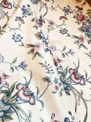 Margin Designs Fabric Jacobean Chintz Floral 6.75 Yards x 53″ Satin Feel