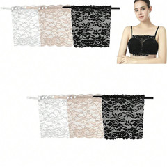 1/3pcs Elegant Floral Lace Vest Comfortable Lingerie Vest for Securing Cleavage