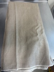 Natural Linen Fabric 10 & 1/2 Yards New Uncut, Very Fine Fabric