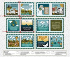 Henry Glass – Little Readers 6 – 36″ Book Panel In The Beginning – Gray