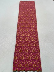 Rose Pink Gold Voile Lace| Gold Floral Lace Embroidery| Sold by 5 Yards.